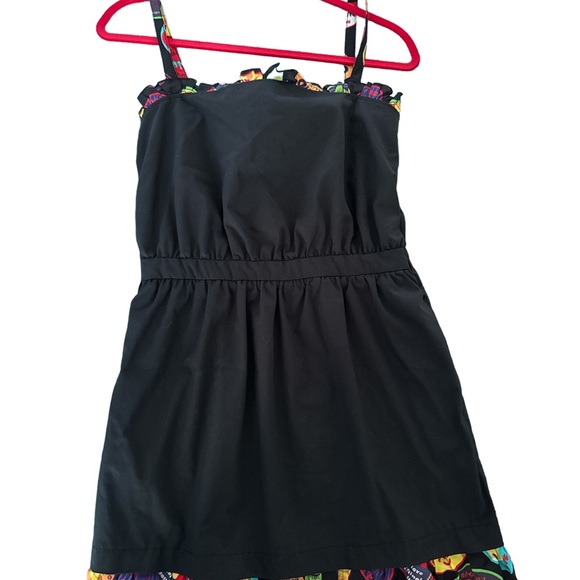 Moschino black mini dress with pockets and side zipper. Size 40 is(6-8)NWT $395 - Picture 11 of 15